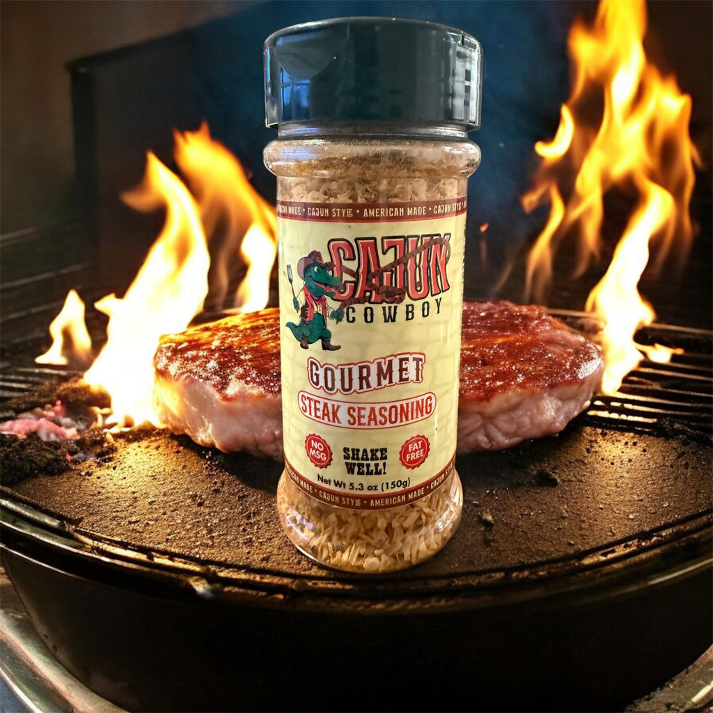 Cajun Cowboy Gourmet Steak Seasoning
