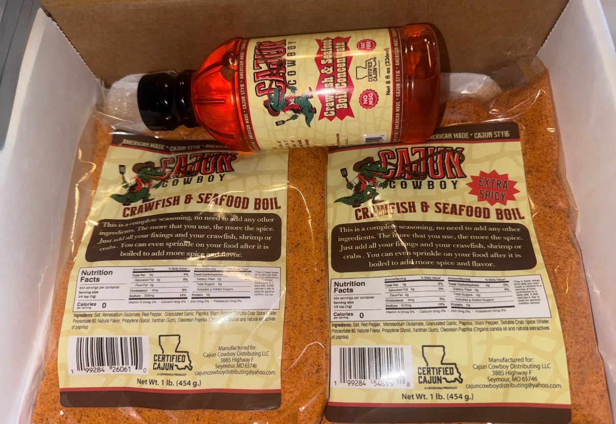 Crawfish and Seafood Box