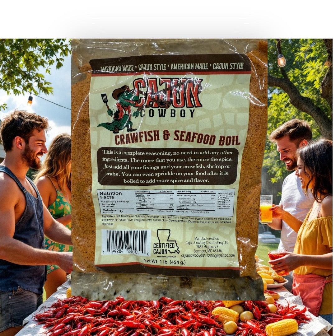 Cajun Cowboy Crawfish and Seafood Boil